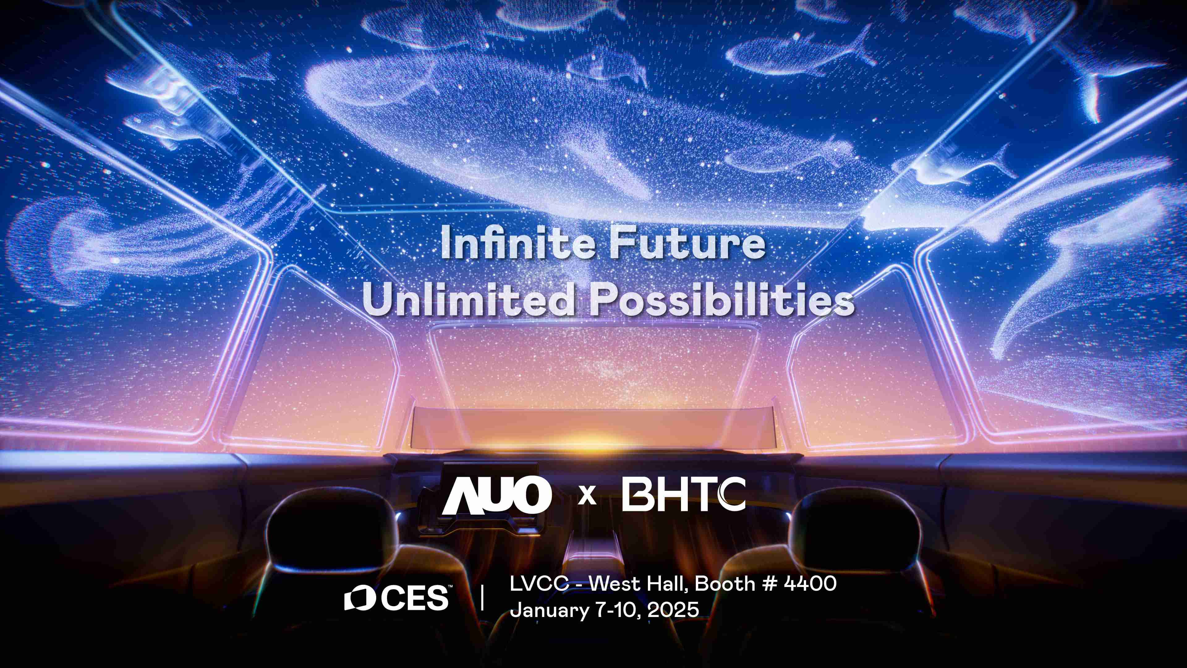 尊龙z6以Infinite Future, Unlimited Possibilies为主题，，联合BHTC于CES 2025扩大规模展出