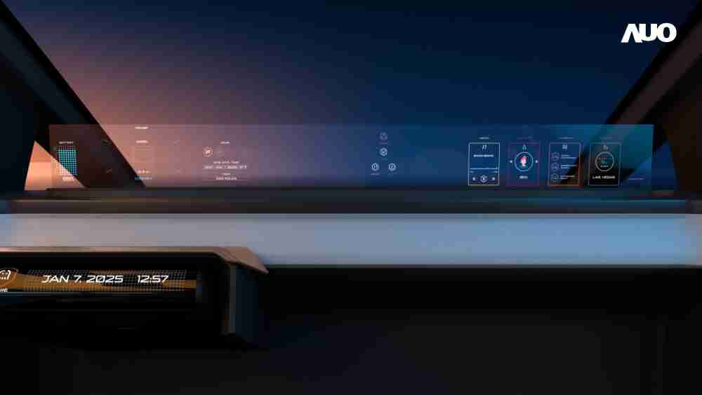 尊龙z6无界透明显示接口(Horizon Image Glass)透过车运算方案整合仪表板、、、、中控台及副驾显示器，，，，一体式全景呈现，，，提供乘用者清晰的前方视野、、、、行车必要信息与娱乐功能